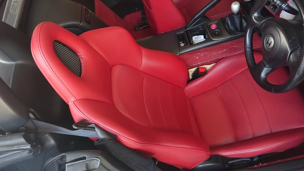 S2000】超手軽にシートをコーティング!?革シートのカビ対策&除去【革