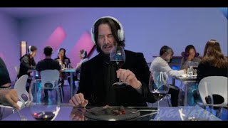 Keanu Reeves listens to Guts Themes
