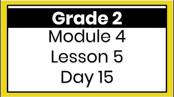 2nd Module 4 Day 15 Lesson 5 English