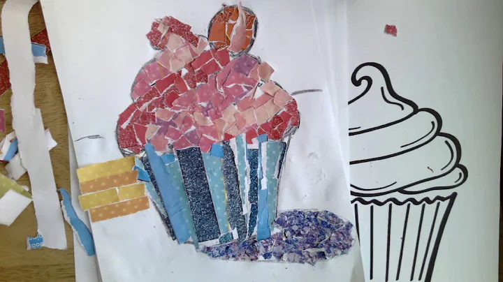 Cup cake Collage