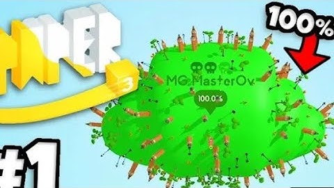 100%on all maps in paper.io 3D/part 1