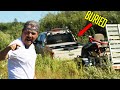 Dad RAGES When I get his New Truck "Stuck"  (Prank Gone Wrong)