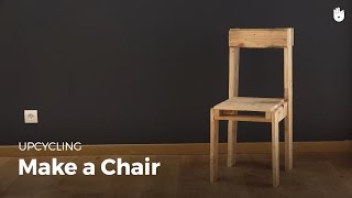 Learn how to turn an old wooden pallet into a simple chair in this easy-to-follow video tutorial Did you know that we have a whole 