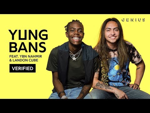 Yung Bans & Landon Cube "Ridin" Official Lyrics & Meaning | Verified