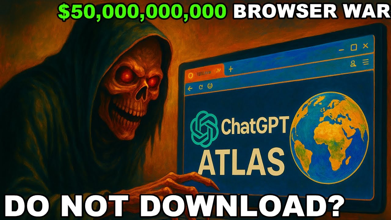Chatgpt Atlas Ai Browser - Money Maker OR Privacy Nightmare? Chatgpt Atlas Ai Browser - Money Maker OR Privacy Nightmare?