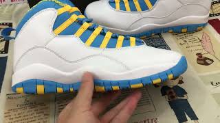 Air Jordan 10 Alternate Bobcats 1st Review