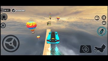 challenge mode , level - 4 , impossible stunt car tracks 3d game | music car gameplay