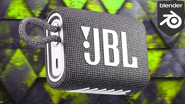 Blender Tutorial - "JBL GO 3" Product Design🔥(Part-1) | By Malikose Studio