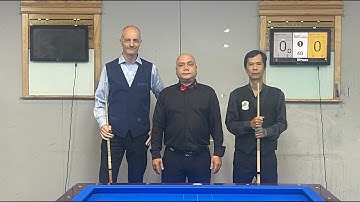 XAVIER (THỤY SỸ) VS MINH QUÂN (CHUYÊN NGHIỆP)  -  BÁN KẾT GIẢI CADRE 71/2 SERIE A CLB BÀ CHIỂU 2