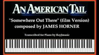 Somewhere Out There (film version) - Piano