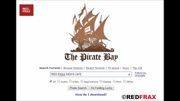 The Pirate Bay hijacks visitors