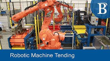 Industrial Robotic Machine Tending by Bastian Solutions