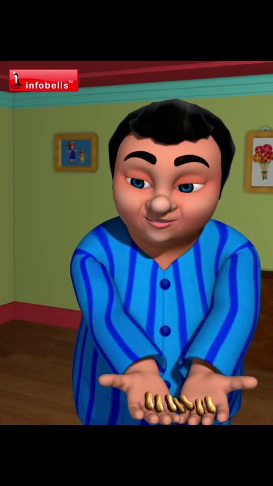 উপরে পাখা চলছে যে | Upar Pankha Chalta Hai | Bengali Rhyme \u0026 Cartoons | Infobells #bengalirhymes