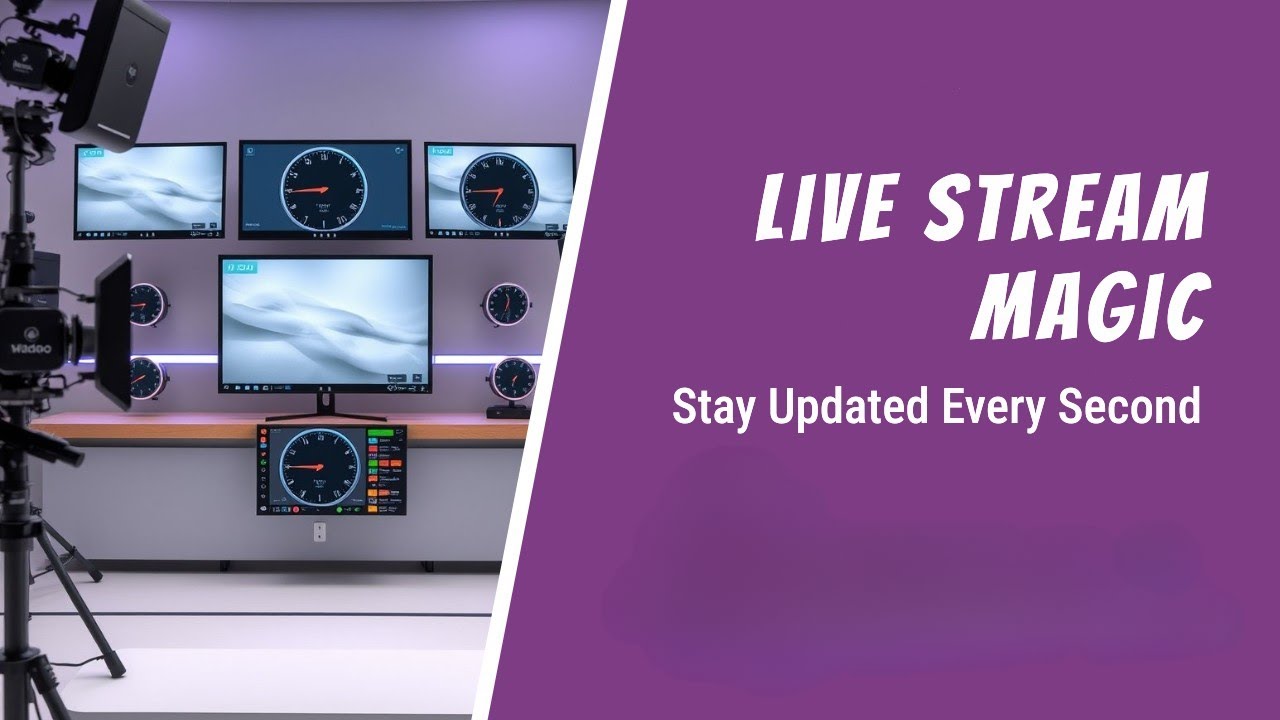 Basic Stream Real ONLY THE STREAM THAT SHOWS YOU REAL TIME! - YouTube