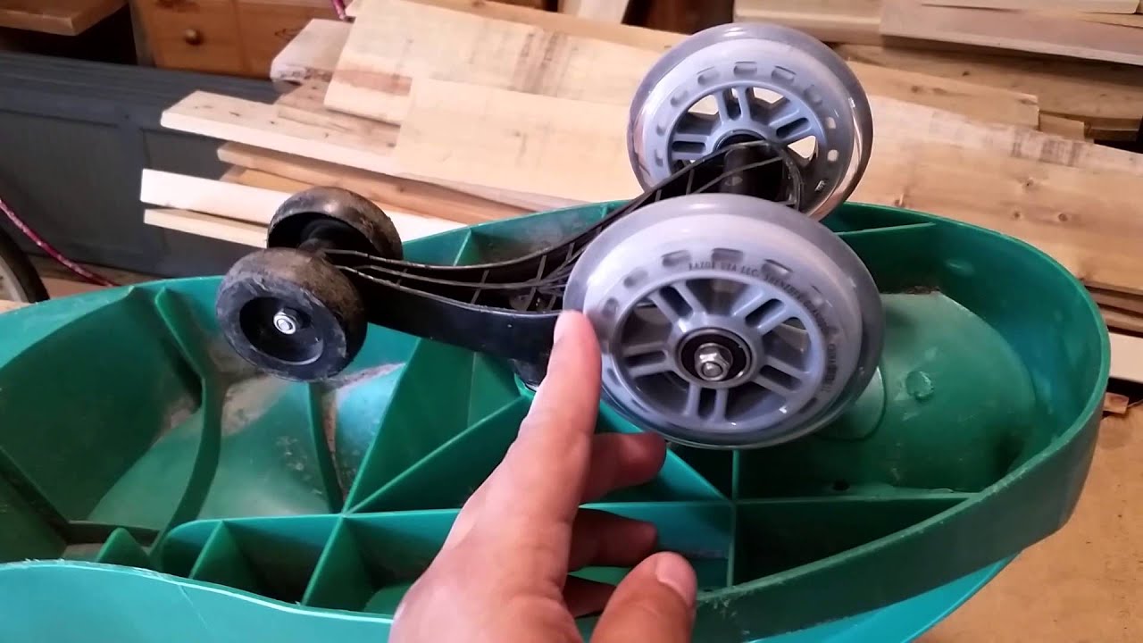 plasma car with polyurethane wheels