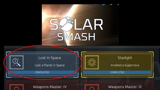 How to get the "Lost in space" achivement - Solar Smash- V 2.1.0 screenshot 3