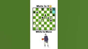 Chess Puzzle Mate in 3 | #chess #chesstactics #chessstrategy #chesspuzzle #puzzle #puzzletime