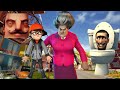 Hello neighbor  new neighbor scary teacher 3d final history gameplay walkthrough