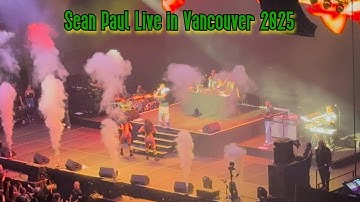 Sean Paul live in Vancouver 2025
