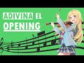 ADIVINA el OPENING de ANIME | NIVEL FÁCIL | 50 OPENINGS | 📍