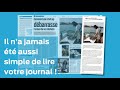 Dcouvrez en vido une nouvelle faon de lire votre journal numrique 