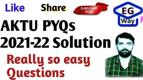 AKTU Fundamentals of Basic electronics BEC 101/201previous year question paper solution PYQs 2021-22