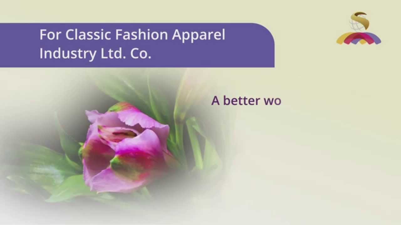 Partnering for a better world Classic Fashion Apparel Industry YouTube