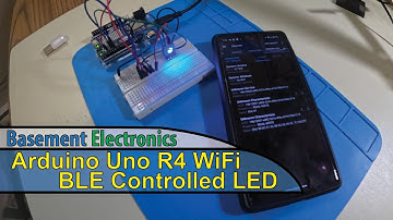 Arduino Uno R4 Wifi - Bluetooth-gestuurde LED