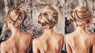 Super Quick&Easy 5 minute chic hairstyle for busy ladies for long hair Resimi