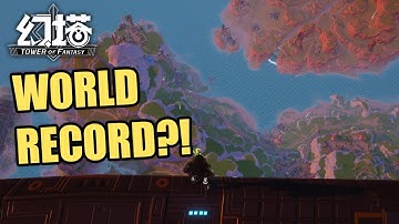 Tower of Fantasy speed climb world record [4:58;32]