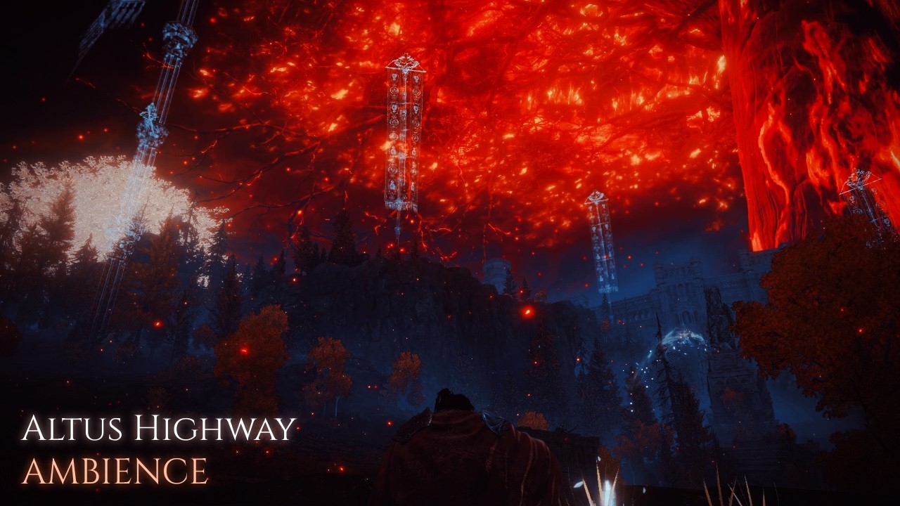 Elden Ring Ambience - Altus Highway (No Music / 33 Minutes of Nature)