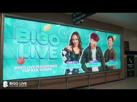 BIGO LIVE Philippines - drop by the Rufino underground and spot our latest billboards