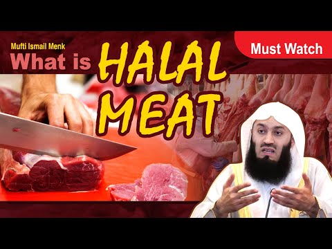 What is Exactly Halal Meat ? Best Speech | Mufti Ismail Menk