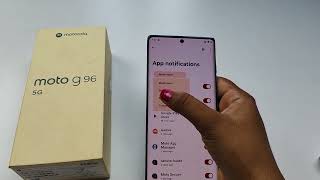 Moto G96 5g notification setting/Moto G96 5g notification on/off kaise kare