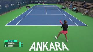 Elena Pridankina vs Ksenia Zaytseva | Turk Telekom Ankara Open 2026 screenshot 5
