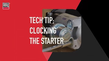 Clocking a Gear Reduction Starter | Delco Remy Tech Tip