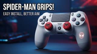 How to Put Thumb Grips on PS4 PS5 Controller