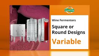 Tiantai Beer Fruit Wine Kombucha Fermentation Tanks