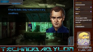 Upload Your Brain to the Internet in Technobabylon // 4