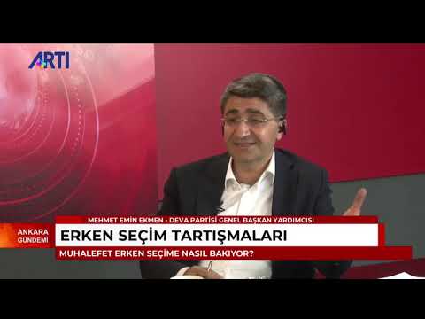Sibel Hürtaş ile Ankara Gündemi DEVA Partisi Genel Başkan Yrd. Mehmet Emin Ekmen