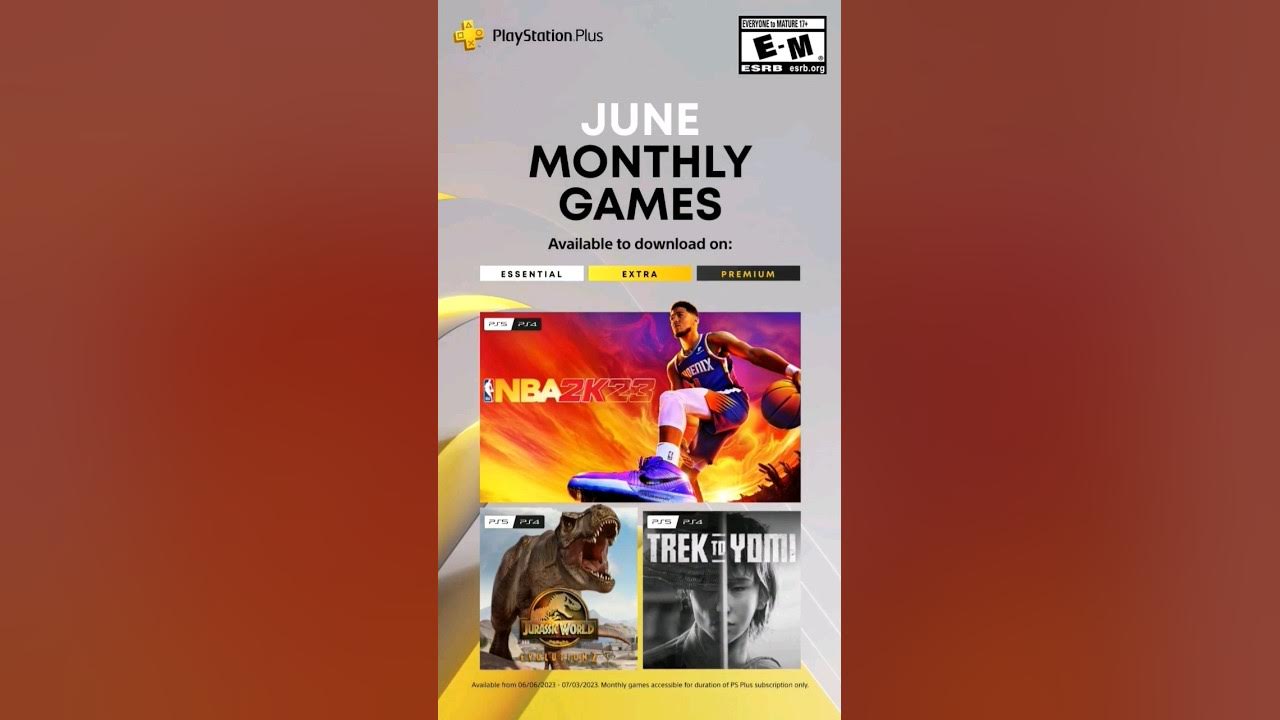 Playstation Plus Essential June Free Games playstation YouTube