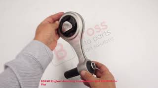 BSP911 Engine Mounting Transmission End 51837816 for Fiat Doblo MK2 Pratico 1.3 JTD 2010-On Fiat Doblo Spare Parts