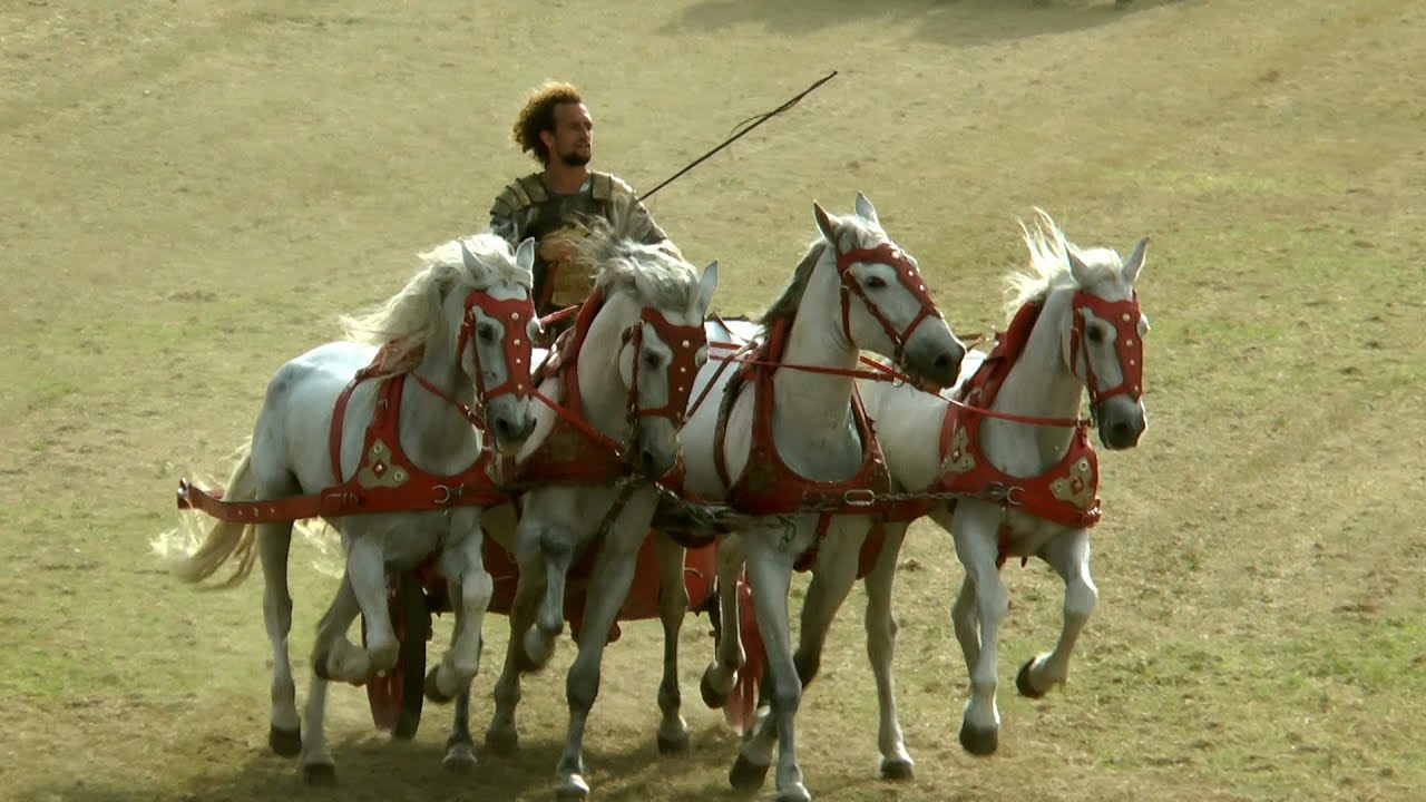 TVEX 22.05.25 REPORTAJE EMERITA LVDICA CARRERA DE CUADRIGAS EN EL CIRCO ROMANO DE MÉRIDA