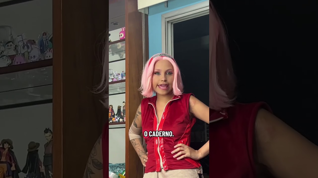 DESENHANDO COM O SAI!! #cosplay #narutoshippuden @Nandalorenzine