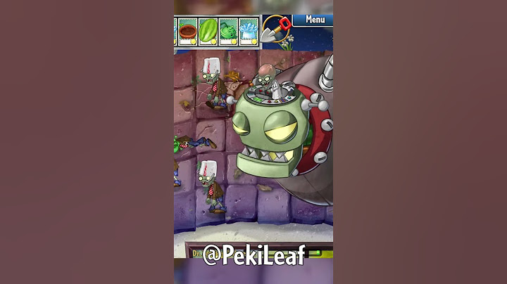 Zombot Boss PvZ 2 Style