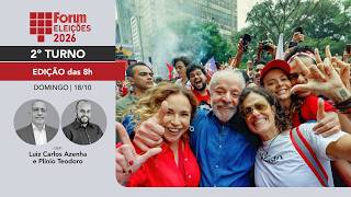 Lula vira na pesquisa Vox; o jogo sujo de Flávio com a CNN | Fórum Eleições | 18.10.26