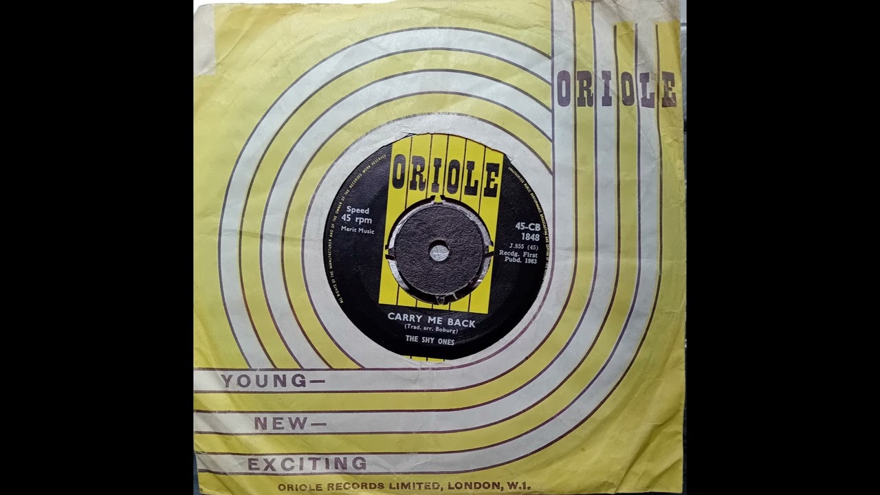 The Shy Ones - Carry Me Back (1963 Oriole 45-CB 1848 a-side) Vinyl rip