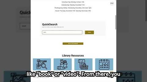 How to Find Course Reserves in the Library Catalogue