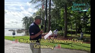 Harbour Watch Memorial Day Ceremony 2026 🇺🇸 | Charles Moore Tribute Reading