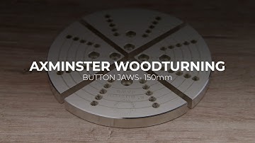 Axminster Woodturning Button Jaws - 150mm